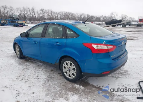2012 Ford Focus Se from USA, damaged, VIN 1FAHP3F2XCL233515